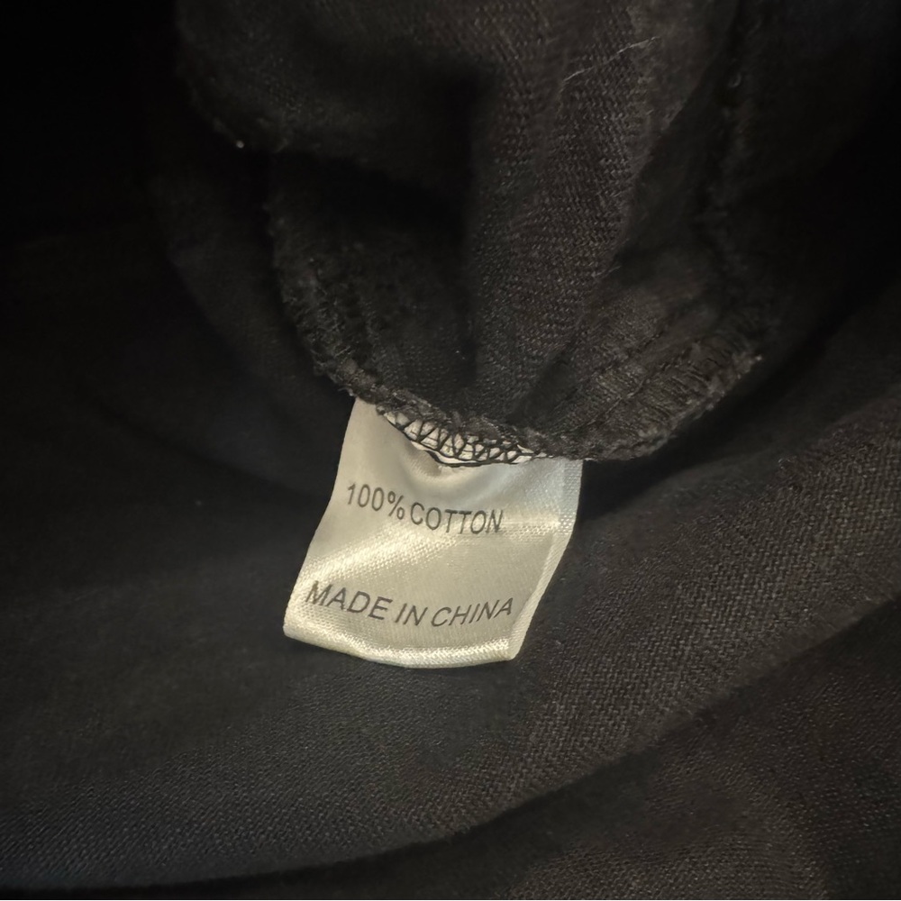Carmar Black Denim Grunge Skirt W/ Zipper, Chain & Grommet Detail Whimsy Goth 8 - Picture 3 of 8
